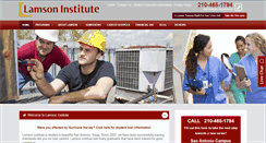 Desktop Screenshot of lamsoninstitute.com
